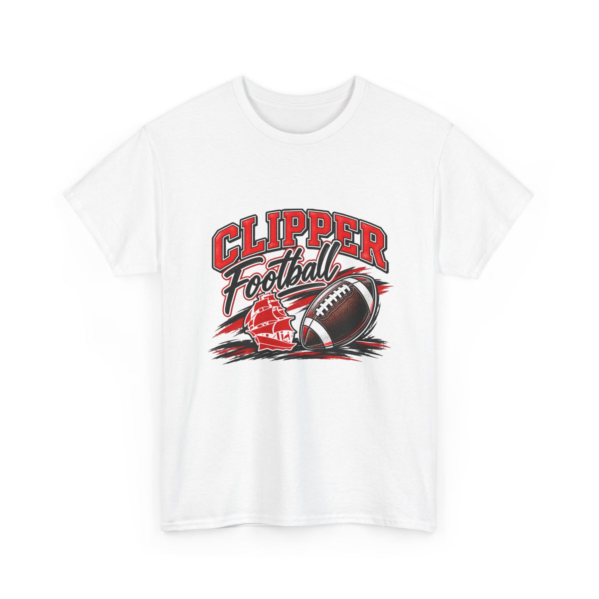 Clipper Football School Spirit T-Shirt