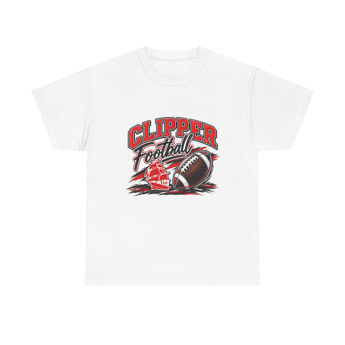 Clipper Football School Spirit T-Shirt