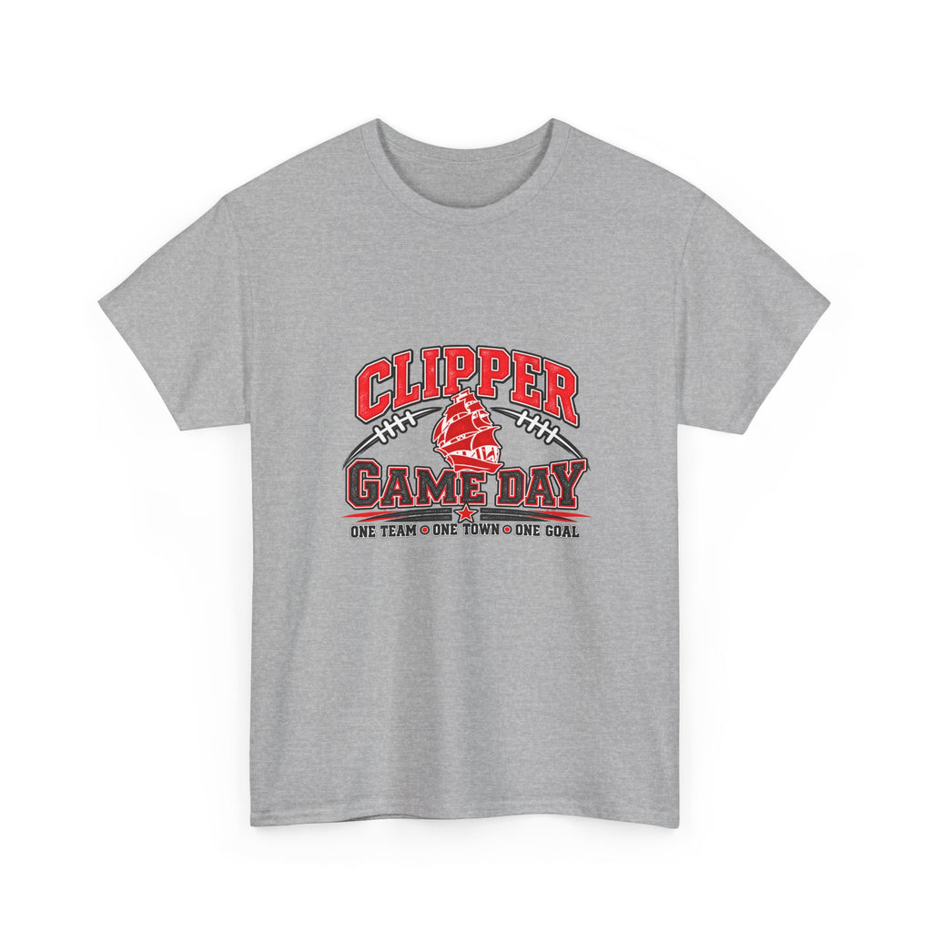 Clipper Football Game Day School Spirit T-Shirt