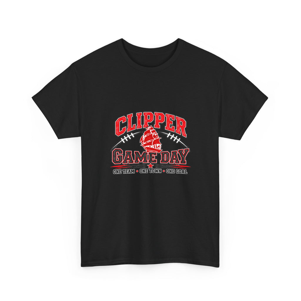 Clipper Football Game Day School Spirit T-Shirt