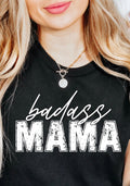 Badass momma, t-shirt, screen print