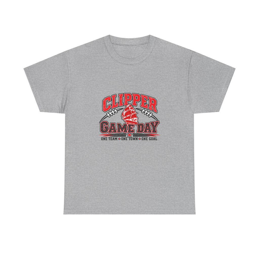 Clipper Football Game Day School Spirit T-Shirt