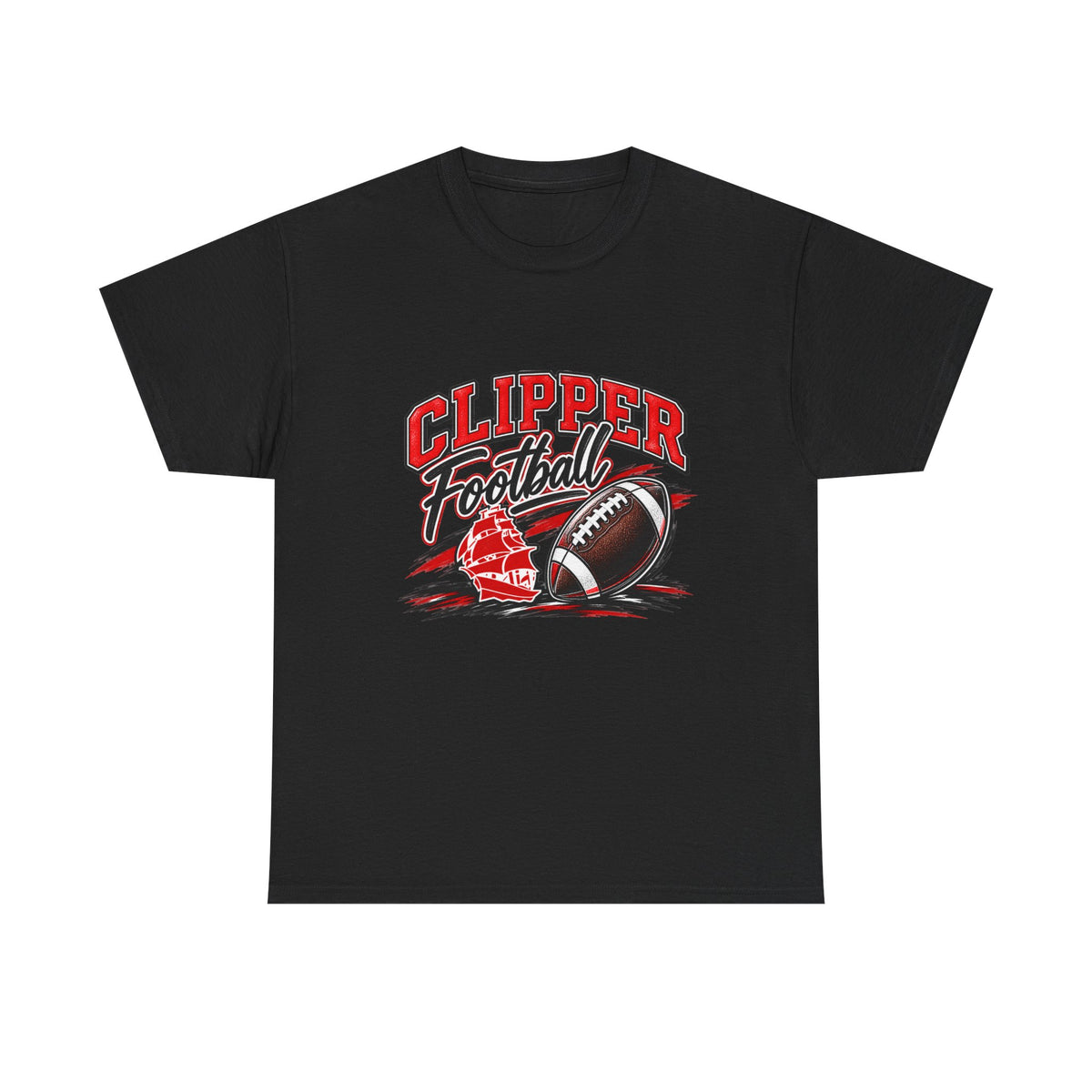 Clipper Football School Spirit T-Shirt