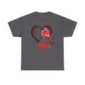 Clipper Mom T-Shirt — Heart Baseball & Ship Logo Tee for Baseball Moms
