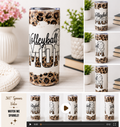 Volleyball Mom Leopard Print 20 oz Sublimation Tumbler 🏐